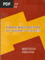 Programacion de Obras Civiles Lopez Moran