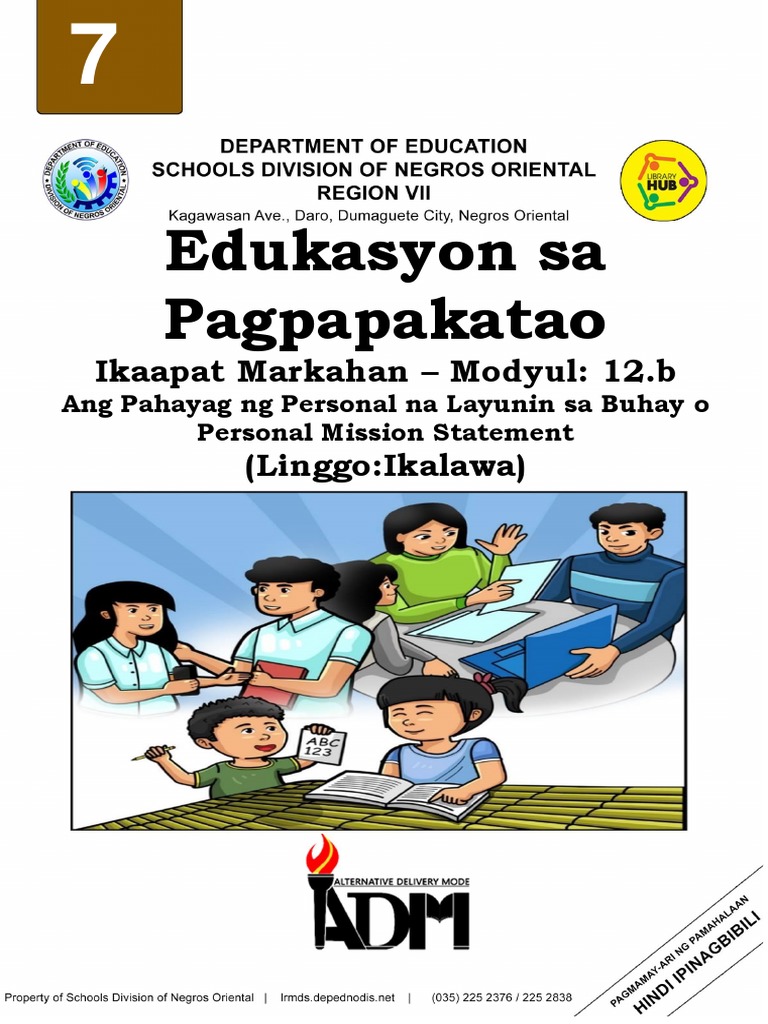 ESP7 Modyul 12.b Ikalawang Linggo | PDF