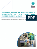 Material de Estudio Módulo II - Conceptos de Esterilización y Desinfección