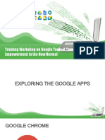 Training Workshop On Google Tools 1