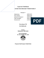 Laporan Praktikum Labtek Modul Fluidisasi Kelompok 9