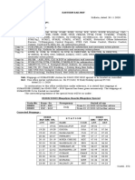 All Eastern Railway Owing Special Trains