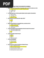 Balotario de Geografía Económica 1