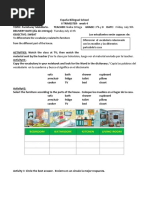 Vocabulario en Tu Cuaderno y Busca El Significa en El Diccionario