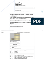 Peugeot Boxer mk2 (2011 - 2012) - Fuse Box Diagram - Auto Genius