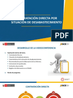 Contrataciones Directa Por Situación de Desbastecimiento