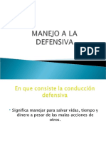 Curso de Manejo Defensivo