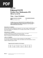 03 Silver 1 - FP1 Edexcel