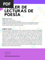 Taller Poesia