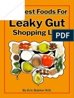 Leaky Gut Shopping List