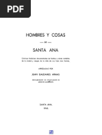 Hombre y Cosas de Amor de Santa Ana