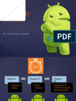 Android Course: By: MR Adnane Ayman