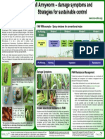 FAW IRM Example - Spray Windows For Conventional Maize FAW - Background