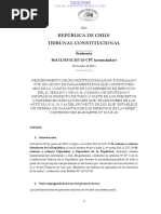 Sentencia Del Tribunal Constitucional de Chile