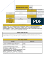 Plantilla Jefe de Gestion Humana