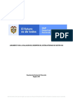 RD-L02 Lineamientos para La Evaluacion Del Desempeño Del SIG - Pu