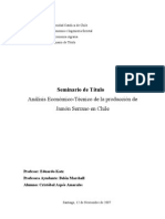 Analisis Economico Produccion Jamon Serrano en La Patagonia