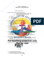 WEEK 9-Day 1 Electricity and Magnetism Pre-Assessment