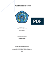 Paper Prosthodonsia