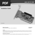 Sata 150 Pci Card Installation Guide