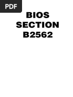 Bios Section B2562