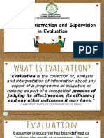 Annabelle EDUC 204 Evaluating The Result of School Administration and Supervision