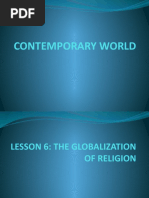 Contemporary World Lesson 6-7