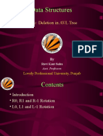 Deletion in AVL Tree