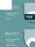 Network Security and Cryptography