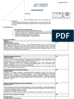 Course Learning Outcomes: Students Will Be Able: 1 2 3 4 5