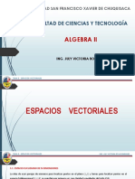 Espacios Vectoriales