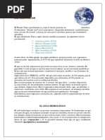 Agua, Ciclo Hidrologico, Contaminación Del Agua