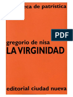 Gregorio de Nisa - La Virginidad