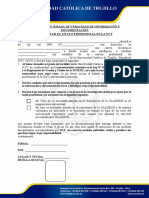 Declaración Jurada de Veracidad de Información y Documentación 29 04 2021 2