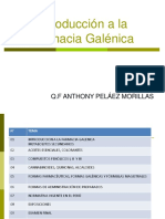 Farmacia Galenica - Introduccion - Julio