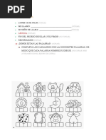 Actividades de Repaso para 1er Grado