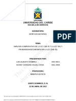 Analisis de La Ley 140 15 Sobre El Notariado Dominicano