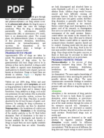 Drug Action: Pharmaceutic, Pharmacokinetic, and Pharmacodynamic Phases