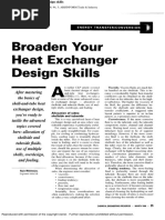 Broaden Your Heat Exchanger Design Skills