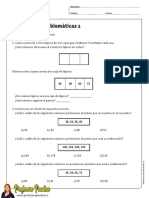 Ejercicios de Patrones Numericos