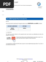 Your GIRO Payment Plan For Income Tax: DBS/POSB xxxxxx9205