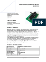 USOM-100 Ultrasonic Oxygen Sensor