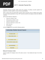 SAP FI - Automatic Payment Run - Tutorialspoint