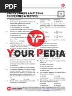 Simple Stress & Material Properties & Testing