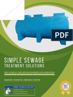 Simple Sewage: Treatment Solutions