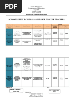 Accomplished Ta Plan For Teachers