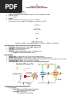 Pain Perception and Management