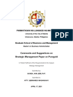 Strategic Management Paper (Puregold) - GONDA, ANN JERLYN