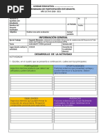 Formato Actividades # 7