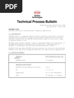 Alodine 1200S, Technical Bulletin